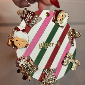Piper K Christmas Themed Hair Clips